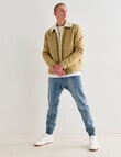 Tarnish Sherpa Lined Jacket, Beige product photo View 03 S