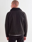 Tarnish Sherpa Lined Jacket, Charcoal product photo View 02 S