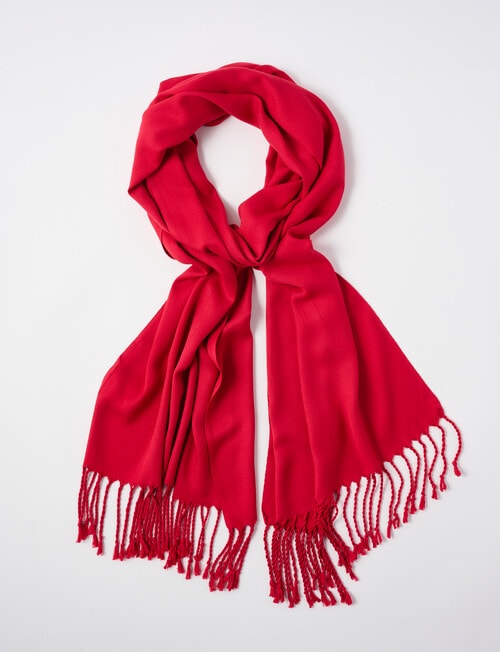 Boston + Bailey Classic Scarf, Red product photo