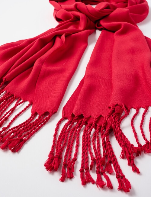 Boston + Bailey Classic Scarf, Red product photo View 02 L