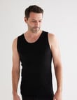 Superfit Merino Bamboo Singlet, Black product photo