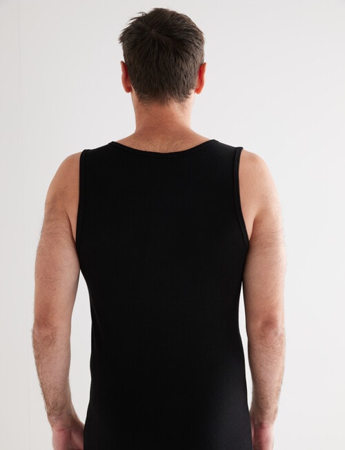Superfit Merino Bamboo Singlet, Black product photo View 02 L
