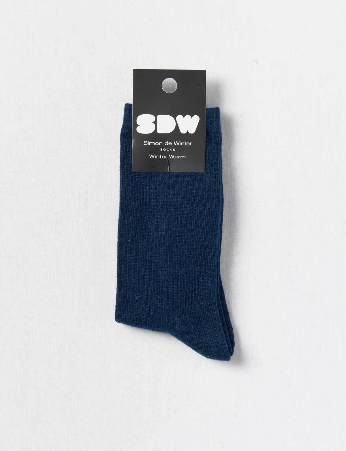 Simon De Winter Winter Warm Crew Sock, French Navy - Socks
