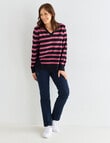 Line 7 Elation Striped Knit, Pink product photo View 03 S