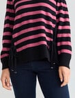 Line 7 Elation Striped Knit, Pink product photo View 04 S