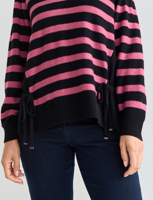 Line 7 Elation Striped Knit, Pink product photo View 04 L
