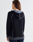 Line 7 Midas Knitted Hoodie, Black product photo View 02 S
