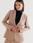 Oliver Black Long Sleeve Blazer, Camel product photo View 04 S