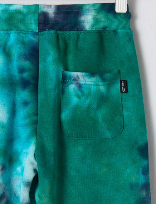 Mac & Ellie Tie Dye Trackpant, Green product photo View 02 L