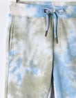 Mac & Ellie Tie Dye Trackpant, Green product photo View 03 S