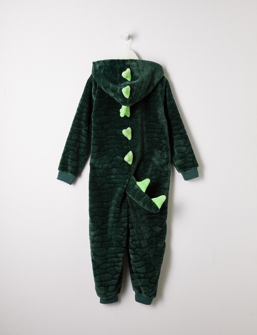 Sleep Mode Dino Onesie, Forest product photo View 02 L