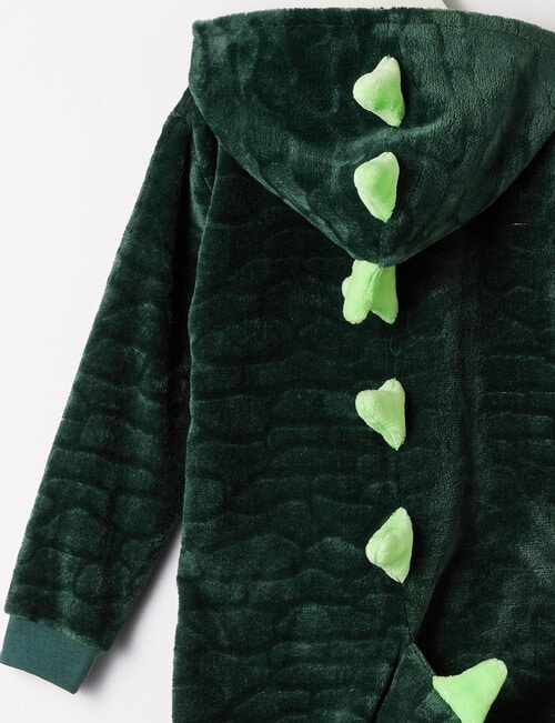 Sleep Mode Dino Onesie, Forest product photo View 03 L