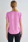 Superfit Short Sleeve Limitless Tee, Fuchsia product photo View 02 S