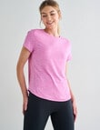 Superfit Short Sleeve Limitless Tee, Fuchsia product photo View 05 S