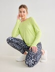 Superfit Long Sleeve Limitless Tee, Lime product photo View 03 S