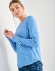 Superfit Long Sleeve Limitless Tee, Azure product photo View 05 S