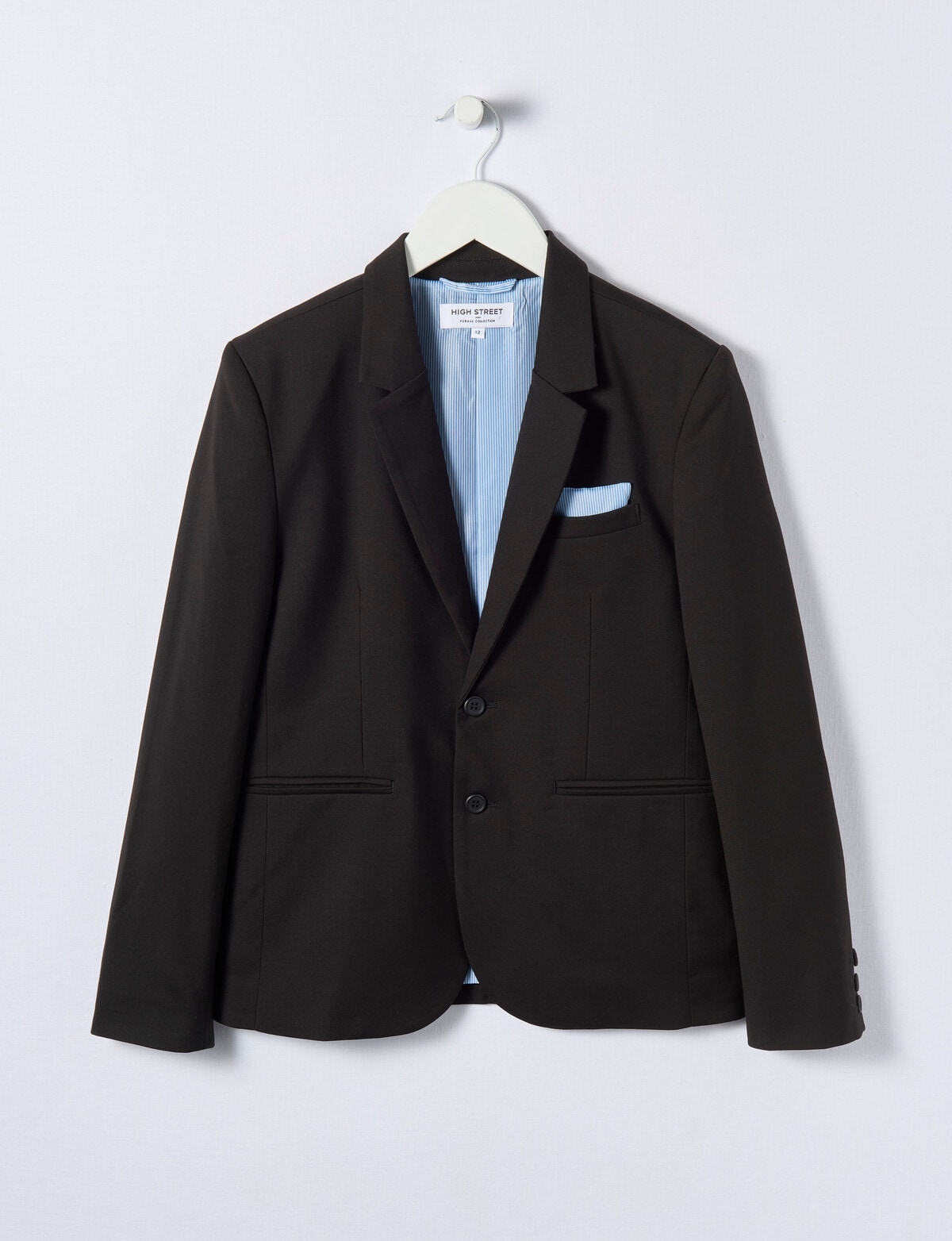 High Street Classic Formal Blazer, Black Formal Wear