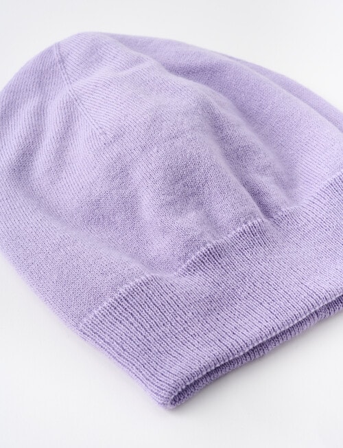 Boston + Bailey Double Lined Beanie, Lilac product photo View 02 L
