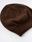 Boston + Bailey Double Lined Beanie, Chocolate product photo View 02 S