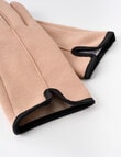 Boston + Bailey Fleece Lined Gloves, Beige product photo View 03 S