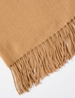Whistle Accessories Wrap Scarf, Caramel product photo View 03 S