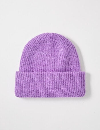 Whistle Accessories Ribbed Beanie, Amethyst product photo
