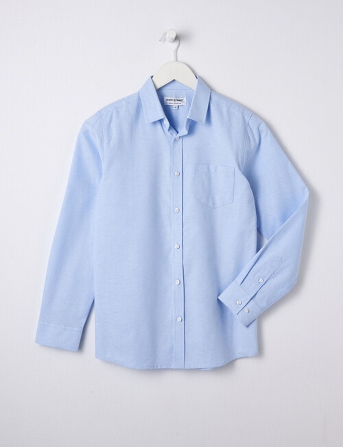 High Street Formal Long sleeve Shirt, Oxford Blue product photo