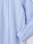 High Street Formal Long sleeve Shirt, Oxford Blue product photo View 02 S