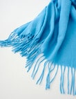 Whistle Accessories Wrap Scarf, Light Blue product photo View 02 S