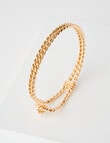 Whistle Accessories Rope Link Bangle, Imitation Gold product photo View 03 S