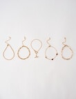 Whistle Accessories Bracelet Medley, 5-Pack, Imitation Gold product photo