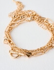 Whistle Accessories Bracelet Medley, 5-Pack, Imitation Gold product photo View 04 S