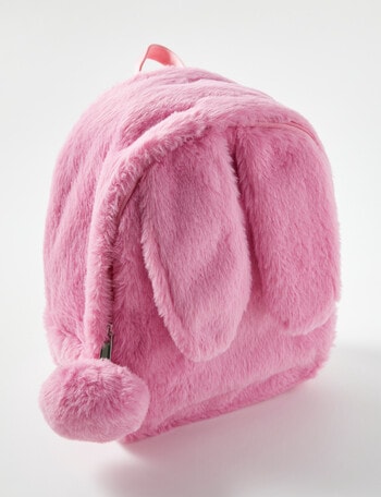 Mac & Ellie Bunny Backpack, Pink product photo