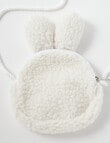 Mac & Ellie Bunny Purse,White product photo View 02 S