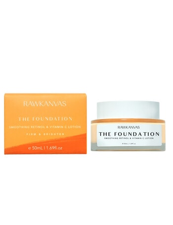 RAWKANVAS The Foundation: Smoothing Retinol & Vitamin C Lotion, 50ml product photo