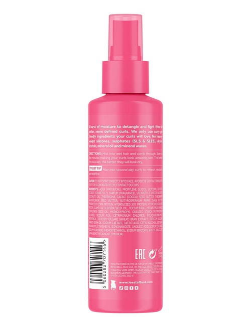 Lee Stafford For The Love Of Curls Leave In Conditioning Mist, 150ml product photo View 02 L