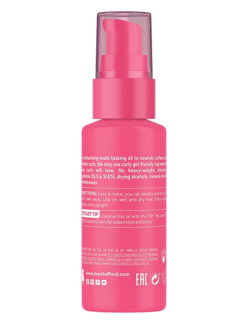 Lee Stafford For The Love Of Curls Frizz Taming Oil, 50ml product photo View 02 L