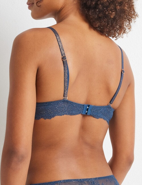 Perfects Bombshell Super Boost Bra, Blue Wing, A-D product photo View 02 L