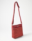 Pronta Moda Paisley Crossbody Bag, Red product photo