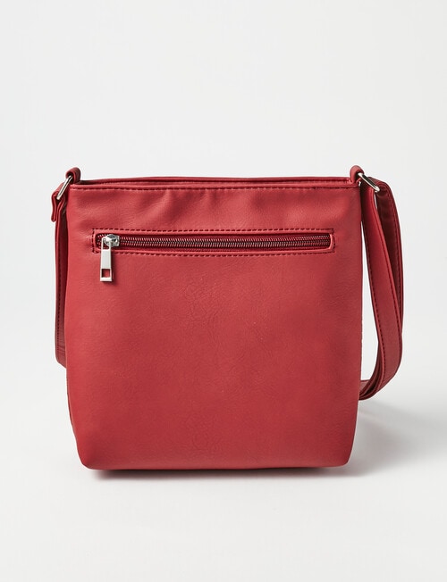 Pronta Moda Paisley Crossbody Bag, Red product photo View 03 L