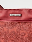 Pronta Moda Paisley Crossbody Bag, Red product photo View 04 S