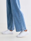 Denim Republic Wide Leg Jean, Mid Blue product photo View 05 S