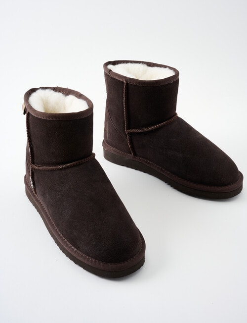 Mi Woollies Amelia Boot, Chocolate Brown product photo