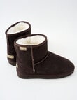 Mi Woollies Amelia Boot, Chocolate Brown product photo View 04 S
