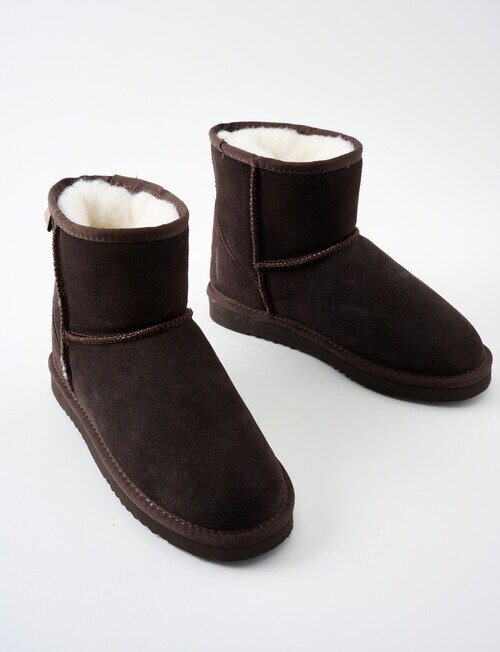 Mi Woollies Amelia Boot, Chocolate Brown product photo