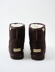 Mi Woollies Amelia Boot, Chocolate Brown product photo View 02 S