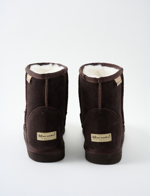 Mi Woollies Amelia Boot, Chocolate Brown product photo View 02 L