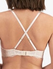 Temple Luxe Lace Push Up Level 2 Bra, Pastel Rose, 10A-14D product photo View 04 S