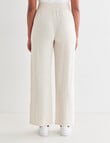 Zest Supersoft Wide Leg Pant Terry, Oat Marle product photo View 02 S