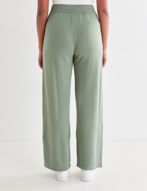 Zest Supersoft Wide Leg Pant Terry, Bay leaf product photo View 02 L